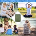 thumbnail image 2 of Foldable Insulated Seat Cushion Mat for Outdoor Camping Hunting Picnic Garden Beach Lightweight XPE Foam Pad with Storage Bag 15x10.8 Inches, 2 of 5