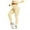 Beige, variant on Women's Leggings Tummy Control Workout Fitness Sports Out Athletic Running Yoga Pants,Beige,L