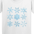 thumbnail image 4 of Inktastic Winter Snowflakes Youth T-Shirt, 4 of 5