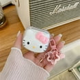 Hello Kitty Anime Sanrio Compatible Headphone Set Silicone PC Case