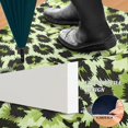 thumbnail image 2 of Yayeee Doormat for Inside 20"x32" Absorbent Low-Profile Washable Non-Slip Rubber Backed Entryway Rug, Green Floral Leopard Pattern, 2 of 8