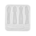 thumbnail image 2 of Injueey Molde de Clip para hacer joyas, molde de silicona, mano de obra fina, tamaño compacto, pendientes, interesante, lavable, DIY, accesorio, moldes Cocina y Comedor Injueey HA078947-00, 2 of 6