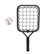 thumbnail image 4 of Juego de raqueta de béisbol con pelota, práctica de bateo y precisión. Negro, 4 of 9