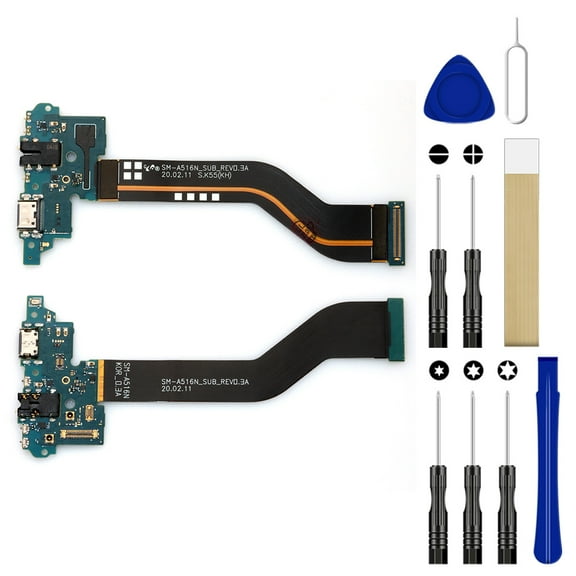 1 Pcs For AT&T Samsung Galaxy A51 5G A516U SM-A516U Replacement USB Charge Charging Port Flex Cable Tool