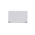 thumbnail image 3 of WAC Lighting Blok 2-Light LED 2700K Backup Battery Aluminum Wall Sconce in White, 3 of 5