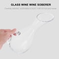 thumbnail image 4 of 1 Pc 1800 ML Creative Glass Decanter Wine Pourer with Handle (Transparent), 4 of 9