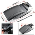 thumbnail image 3 of Maidao Auto Mittel armrest center console armrest leather fits for Hyundai i30 2008-2013 Central arm console support with telephone/drinks holder black, 3 of 9