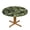 Camouflage, variant on Lake Sky Round Fitted Tablecloths Table Covers Wipeable Waterproof Elastic for Kitchen Dinning Parties Wedding Picnic Small Fits 40-44 Inch Table Size