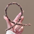 thumbnail image 3 of Fiudx Diademas de Leopardo, Elegante Aro para El Pelo con Dientes Ondulados, Diseño Cómodo y Antideslizante, Versátiles para Fiestas Escolares En Casa, Ideales para Hombres, Mujeres y Adolescentes., 3 of 6