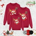 thumbnail image 5 of Gyexs Family Christmas Shirts - Family Christmas Shirts Matching Sets, Cartoon Print Trendy O-Neck Xmas Shirts Breathable Winter Clothes (Kid, Red, 2-3 Years), 5 of 5