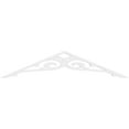thumbnail image 2 of Ekena Millwork 48"W x 10"H x 1"P (5/12) Pitch Bordeaux Architectural Grade PVC Gable Pediment, 2 of 5