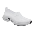 thumbnail image 3 of Willtoo Women's Slip On Sneakers Casual Wide Toe Workout Tennis Walking Shoes with Arch Support Comfortable Orthopedic Footwear, 3 of 7