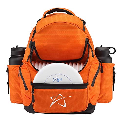 Prodigy Disc BP-3 V3 Disc Golf Backpack - Golf Travel Bag - Holds 17+ Discs Plus Storage - Tear and Water Resistant - Great for Beginners - Affordable Golf Bag (Orange)