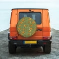 thumbnail image 6 of Naloa Squirrel And Nuts PVC Leather Spare Tire Wheel Cover for Car Truck SUV Camper Trailer Universal Fit many size15 inch, 6 of 6
