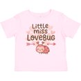 thumbnail image 3 of Inktastic Little Miss Love Bug Hearts Boys or Girls Baby T-Shirt, 3 of 5