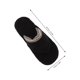 thumbnail image 2 of Luxshiny Zapatillas Negras Mullidas Para Mujer Con Aislamiento Térmico Y Uso En Casa, 2 of 6