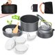 thumbnail image 2 of Kit de utensilios de cocina para acampar Kits de ollas de cocina de picnic plegables para viajes de picnic (verde), 2 of 8