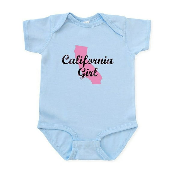 CafePress - California Girl Shirt Baby Clothes Infant Bodysuit - Baby Light Bodysuit, Size Newborn - 24 Months