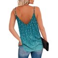 thumbnail image 3 of Zeagoo Womens V Neck Cami Tank Top Strap Sleeveless T Shirt Casual Loose Cotton Vest Blouse, 3 of 6