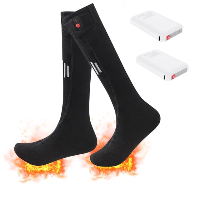 Calcetines Calefactables Calentadores De Pies Calcetines De Calefacción Eléctrica Calcetines Térmicos De Invierno Para Esquí Camping Senderismo Equitación Motocicleta Snowboard Advancent AP008165-02