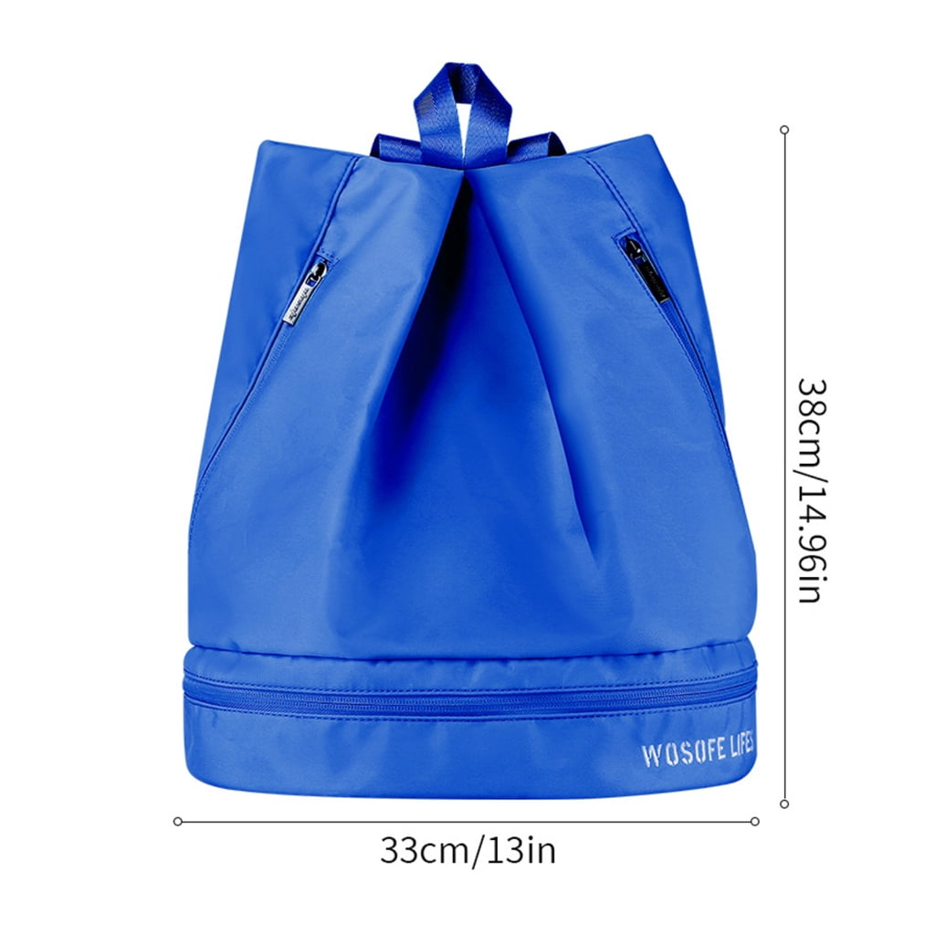 ZPAQI Backpack with Pockets Golf Shoes Bags with Compartment Pockets Sports Gym Bag