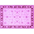 thumbnail image 1 of Ahgly Company Indoor Rectangle Persian Purple Traditional Area Rugs, 2' x 3', 1 of 4