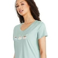 thumbnail image 4 of George Women's V-Neckline Sleep Tee, 4 of 6