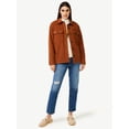 thumbnail image 4 of Free Assembly Women's Wool Blend Shirt Jacket, 4 of 6