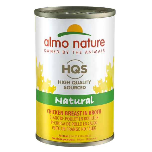 (24 Pack) Almo Nature HQS Natural Chicken Breast in broth Grain Free
