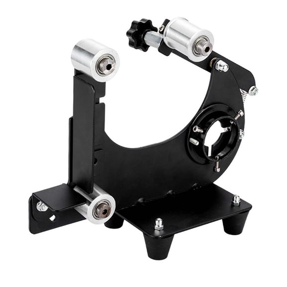 Colaxi Angle Grinder Belt Sander Attachment Wood Metal Grinding Polishing M10 Anti Slip Base Easy Installation Pipe Sanding