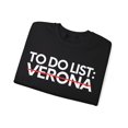 thumbnail image 3 of Inspiring Vacations To Do List Verona City Travel T Gildan 18000 Sweatshirt, 3 of 4