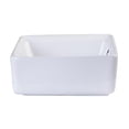 thumbnail image 3 of Pemberly Row 15" Square Ceramic Above Mount Bathroom Vessel Sink, 3 of 5