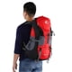 thumbnail image 3 of 50L Waterproof Backpack for Camping, Climbing, Travel, Hiking, Red, 3 of 4