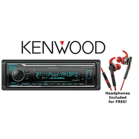 Kenwood KMM-BT322HD Media Receiver w/ Bluetooth and HD Radio + Sport (Best Hd Radio Receiver)