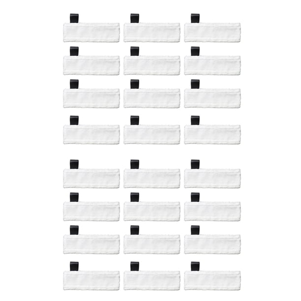 24 Piezas para Trapeador Karcher SC2 SC3 SC4 SC5 Almohadilla de Limpieza de Cubierta de Paño de Trapeador Una Vapor