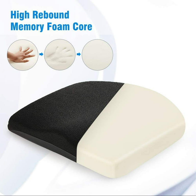 Tsumbay Car Seat Cushion Pad for Car Driver Seat Office Chair Home Use Pain  Relief Memory
