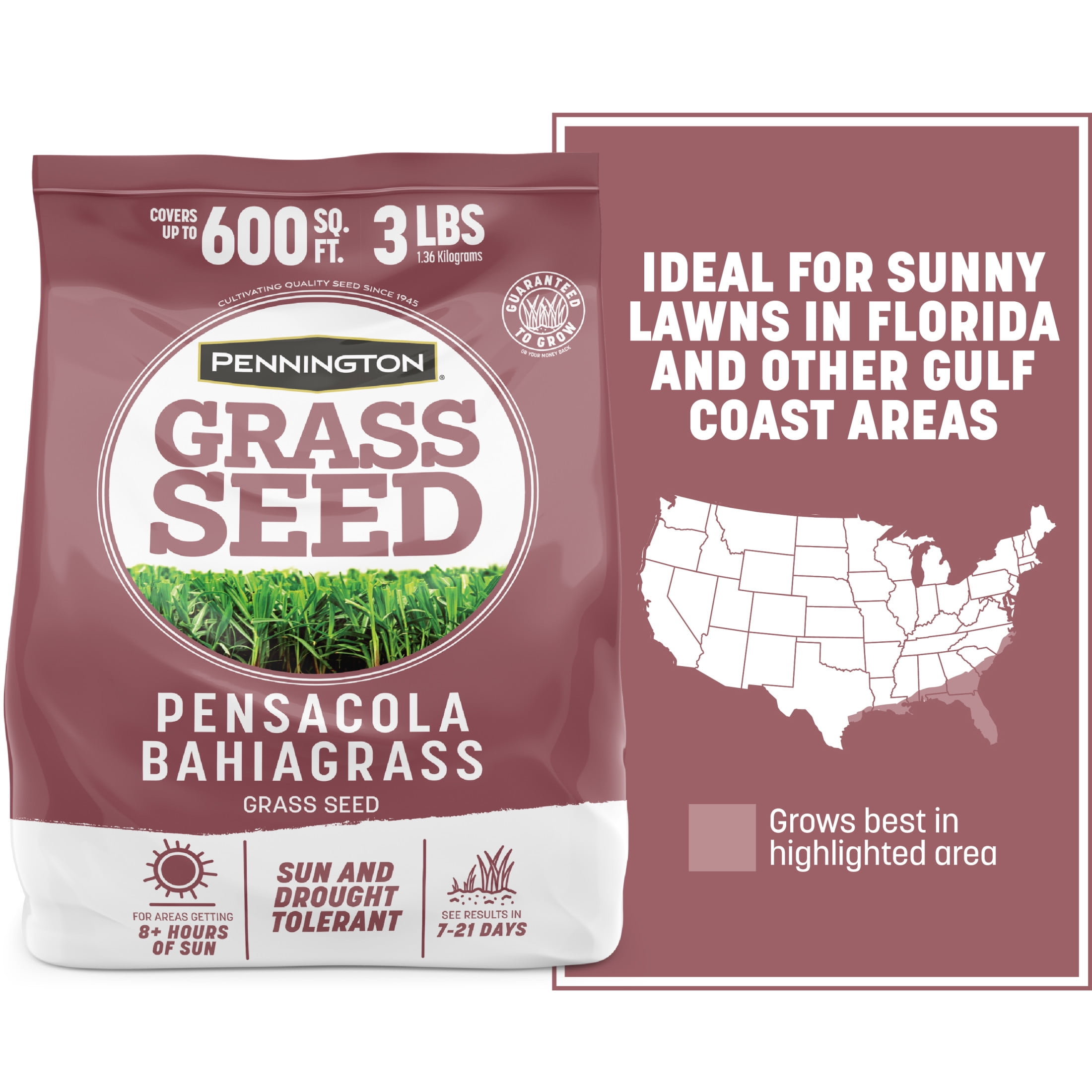 Pennington 100082871 Zenith Zoysia Grass Seed & Mulch, 5 lb