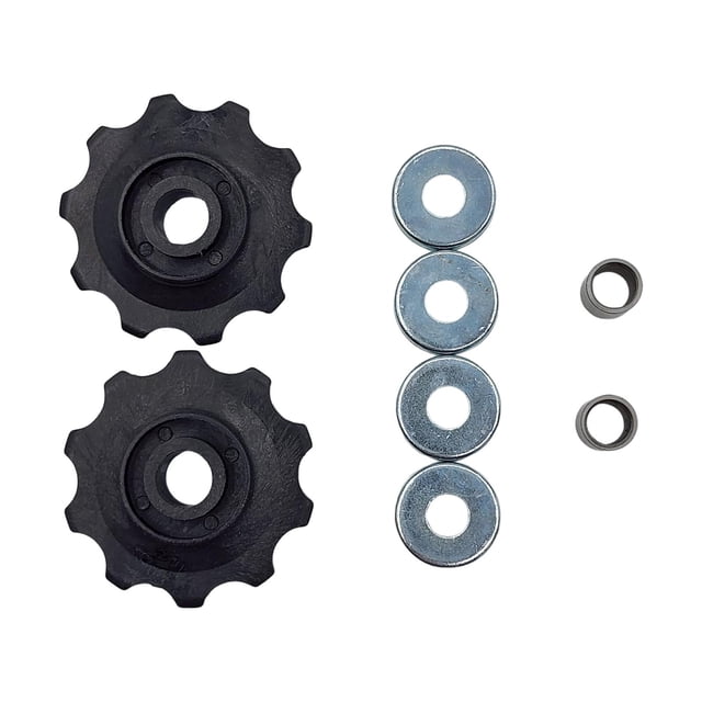 Kit de conversión de polea de 2 uds., polea de 6mm/rueda Jockey para Direct, reemplaza piezas de repuesto duraderas y
