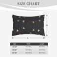 thumbnail image 3 of Plush Throw Pillow Covers, Artsy Cool Sheep Head Stars Moon Pillow Cases with Invisible Zipper, Breathable Microfiber Pillow Cases Standard Size for Sleeping Bedroom Sofa Living Room 16x24, 3 of 5