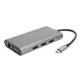thumbnail image 1 of Z?030 10 en 1 Tipo?C Hub Docking Station USB3.0/PD/HDMI/RJ45/VGA/Tarjeta de memoria/Adaptador de 3,5 MM, 1 of 8