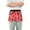Beautiful Cherry, variant on Server Apron with 3 Pockets Waterproof Waitress Waist Short Apron for Man Woman Beautiful Cherry 12 Inches