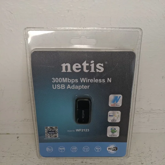 RHEA- Netis Wireless 300Mbps Nano Usb Adapter Model Wf2123