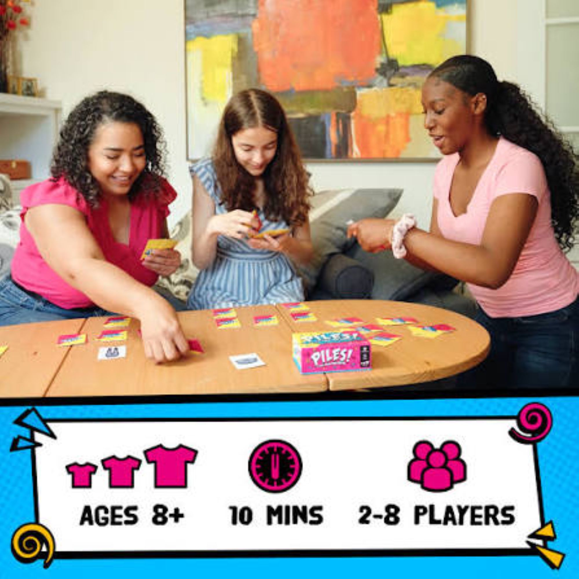 Piles Family Card Game for Ages 8+ photo 5