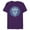 Purple, variant on Marvel Spider-Man: Across the Spider-Verse Pavitr Symbol - Short Sleeve Blended T-Shirt for Adults - Customized-Yellow