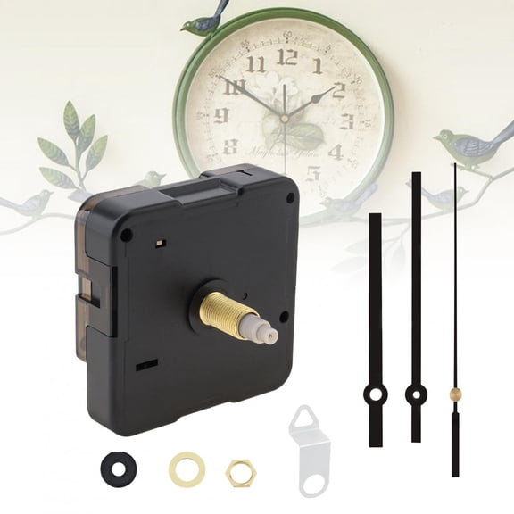 Clock Movement Mechanism Quartz Clock Battery Operated Silent Seconds Wall Clock Repair Replacement Parts