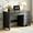 Gray, variant on Conate 47" Executive Desk with File Cabinet and Drawers, Home Office Desk with Charging Station and Large Drawer, Workstation Table for Study