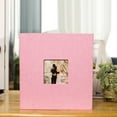 thumbnail image 1 of BAOPAI Large Self Adhesive Magnetic DIY Photo Album with 40 Blank Pages for 4x6 and 8x10 Pictures Creative Window Design, 1 of 6