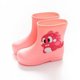 thumbnail image 1 of Botas de lluvia de barril bajo con dibujos animados para niños, botas de lluvia de dinosaurio para bebés, ropa exterior impermeable, lindos cubrebotas de barril corto para niños y niñas, 1 of 6