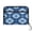 Blue and White Tie-dye, variant on Accordion File Organizer with Zip Closure 13 Pockets Expanding File Folder Letter A4 Paper Document Organizer for Home Office Blue and White Batik Pattern