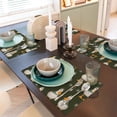thumbnail image 6 of Placemats Set of 4 / 6, Mallard Ducks Wild Birds Placemats for Dining Table Indoor/Outdoors Heat Resistant Washable Placemats 18" x 12", 6 of 8